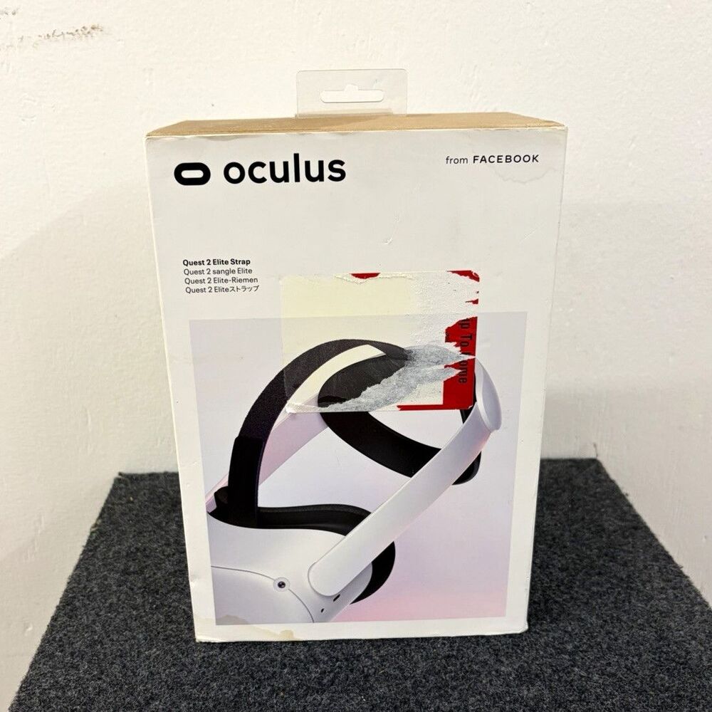Oculus Quest 2 Elite Strap VR Headset White
